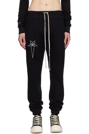 Rick Owens Black Champion Edition Joggers Sweatpants